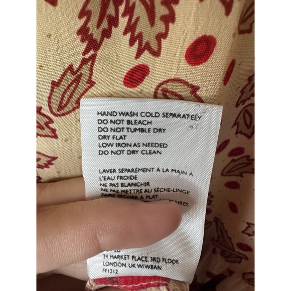 Anthropologie Faithfull the Brand Melia Midi Dress Size 2 Small Floral Boho S - Picture 11 of 12